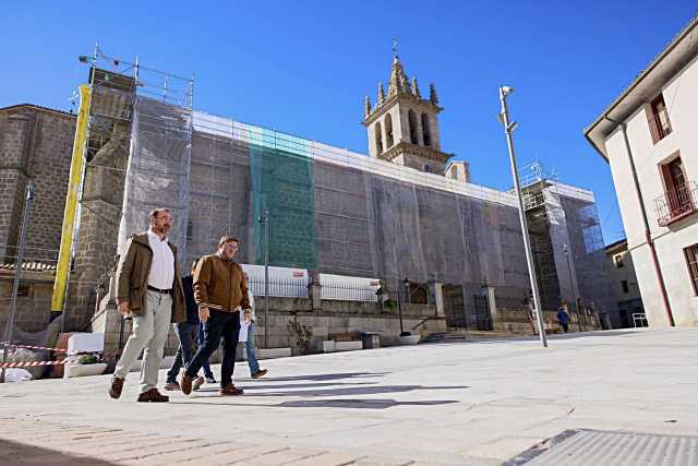 Colmenar Viejo renueva el entorno de la Basílica de la Asunción con una inversión de más de 1.7 millones de euros